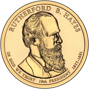 2011 1-dollar - P - Rutherford B Hayes reverse